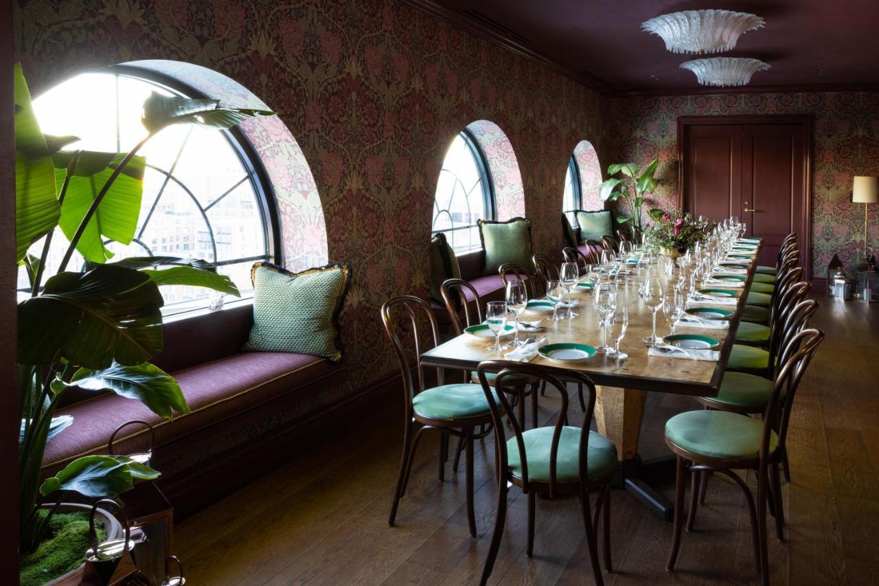 فندق ذا نيوبيري بوسطن المظهر الخارجي الصورة The interior of the restaurant