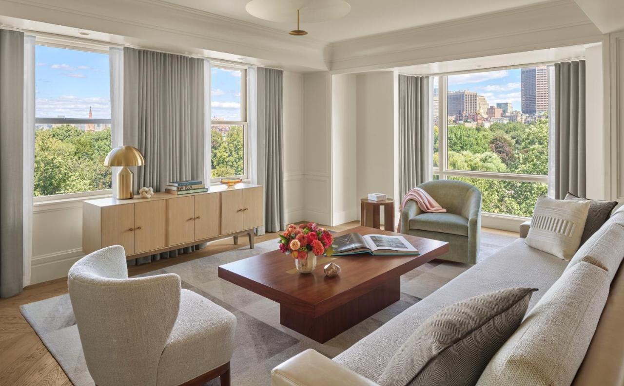 فندق ذا نيوبيري بوسطن المظهر الخارجي الصورة A living room at The Park